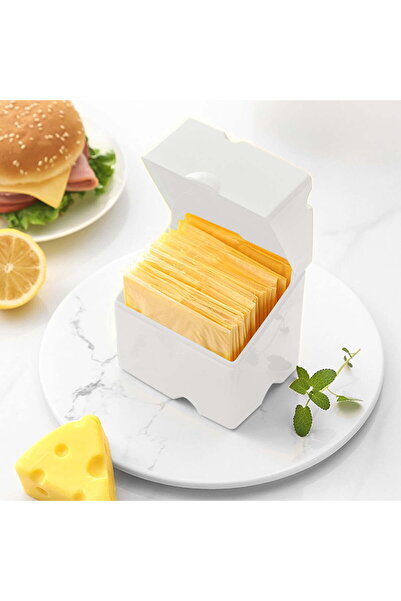 STARSTAR Large 8x10x10.5cm Cheese Storage Container with Lid for Refrigerator...