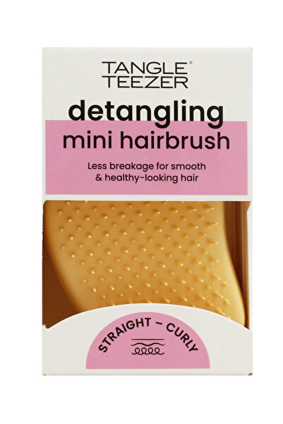 Tangle Teezer Peria de păr mini originală – Galben Buttercup