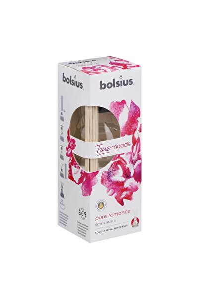 Bolsius Odorizant cu Betisoare True Moods Trandafir si Chihlimbar, 45 ml