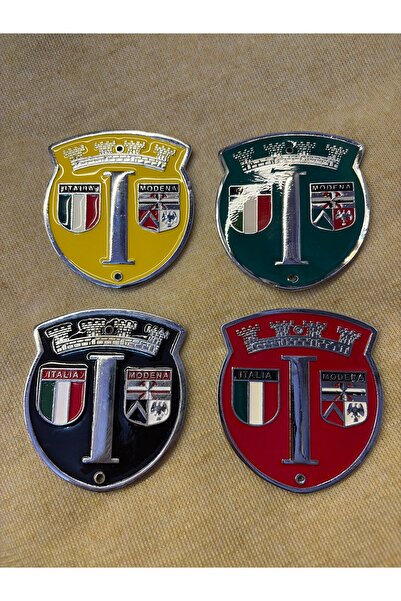 APS OTOMOTİV ETİKETÇİLERE ITALY METAL ARMA SET 4’LÜ