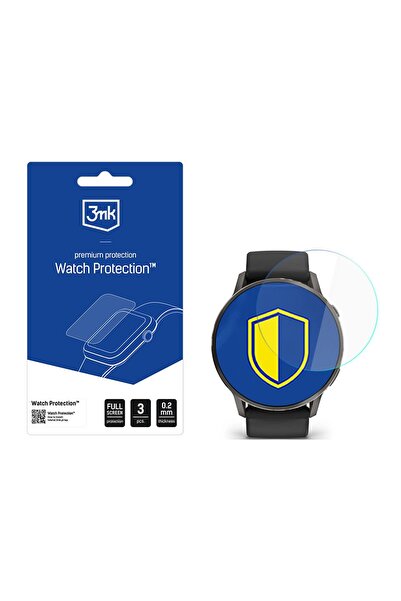 3MK Protecție ecran curbată pentru Garmin Venu 4 41mm, cu sticlă