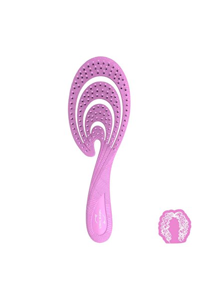 Natural Touch فرشاة لفك تشابك الشعر المجعد والمموج