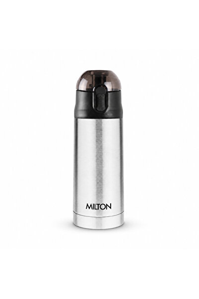 Milton Thermosteel Water Bottle For Hot And Cold Drinks With Lockable Flex Ca...