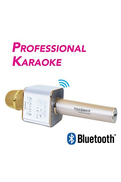 TOUCHMATE Wireless Karaoke Mic with Bluetooth Dual Speakers and Equalizer (Pr...