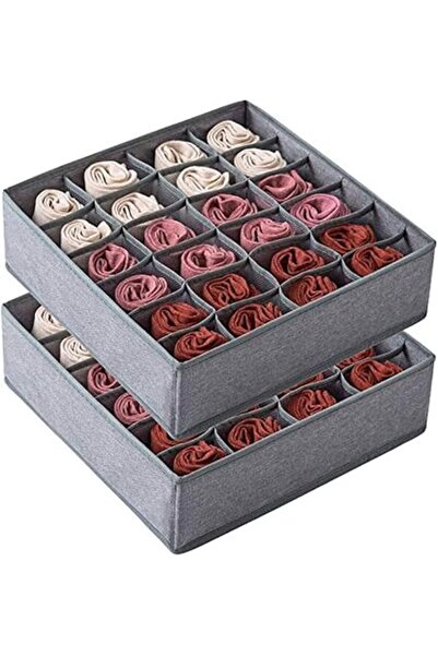 Generic Benting 2 Pack Socks Underwear Drawer Organizer Divider, 24 Cell and ...