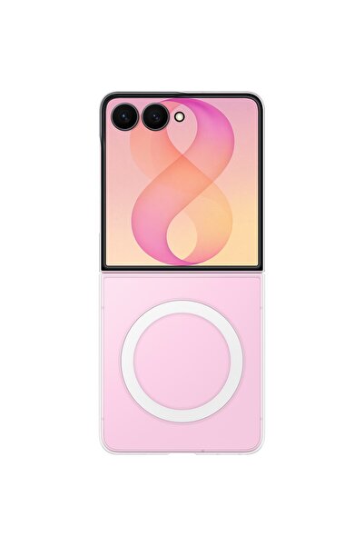 Samsung Husă de protecție pentru Galaxy Flip8, transparentă, cu magnet, clară.