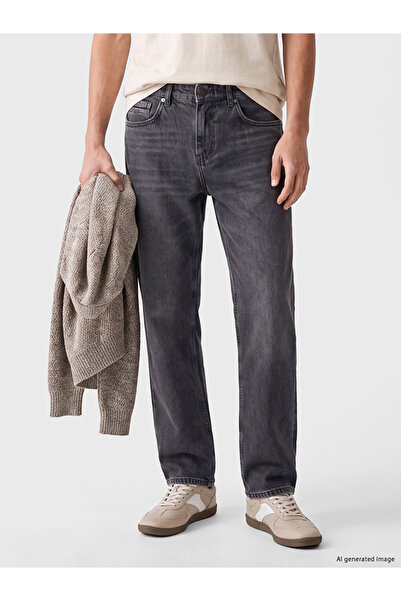 LC Waikiki Peak New Season Gray 700 Straight Fit Men's Jean Trousers