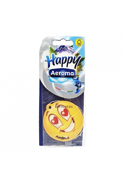 Aeroma Odorizant auto, Happy, Proaspăt de munte