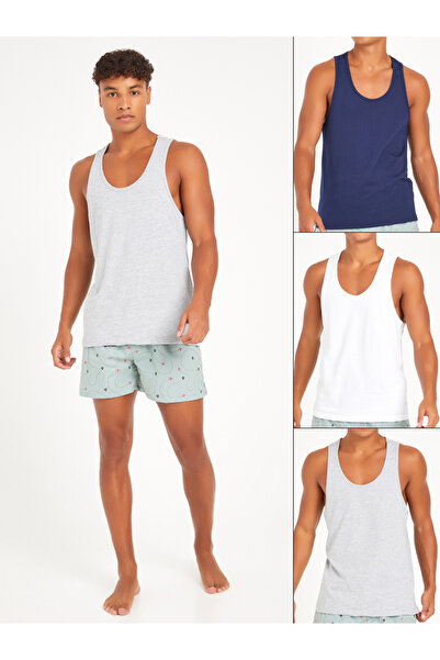Styli Pack of 3 - Classic Regular Fit Vest