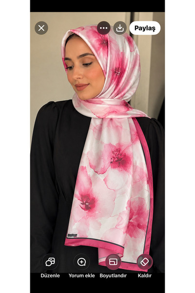 ŞALSERA Satin shawl