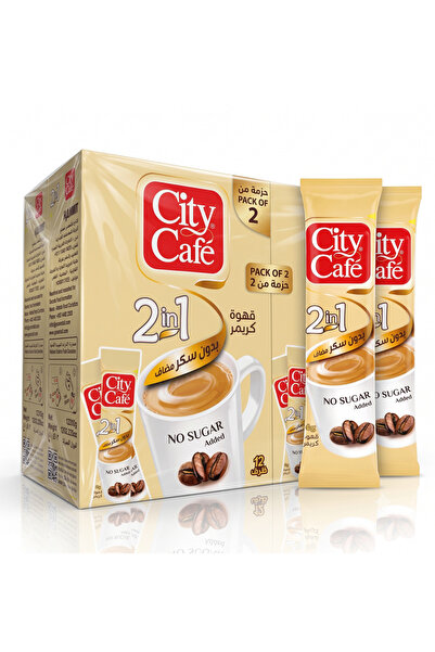 City Cafe City Café 2-in-1 Instant Coffee 12x10g (Pack of 2 Pcs)