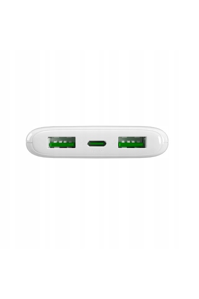 Puro Powerbank 10000mAh USBA USB-C 22.5W - alb