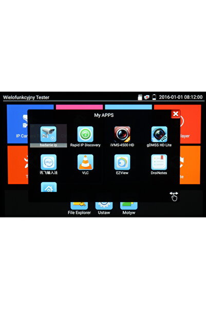 Delta TESTER MULTIFUNCȚIONAL PENTRU CAMERE CCTV CS-H7-70H