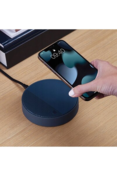 NO BRAND Încărcător inductiv de 10 W cu difuzor Bluetooth Lexon Oslo Energy+