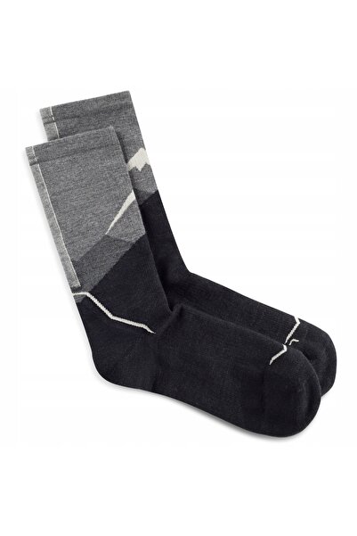 Buff Șosete de alergare Merino Lightweight Crew - Graphite L (42-44)