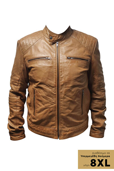 THEODOROU LEATHERS ΤΑΜΠΑ ΑΝΔΡΙΚΟ ΔΕΡΜΑΤΙΝΟ ΜΠΟΥΦΑΝ TLM0006