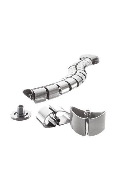 NO BRAND Canal de cabluri sub birou 720mm, organizator de cabluri flexibil, p...