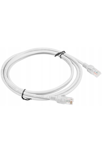 Lanberg Cablu patch RJ45 Cat.6 UTP 3m gri, testat cu Fluke, pachet de 10 bucăți