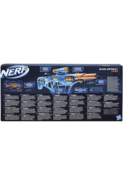 Nerf PISTOLET ELITE 2.0 EAGLEPOINT RD-8 MEGA SET ACCESORII