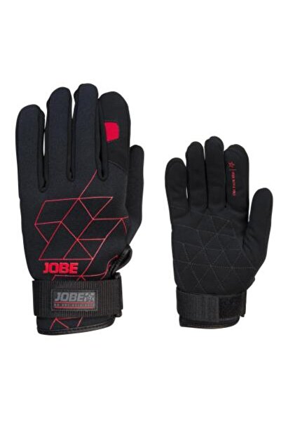 Jobe Mănuși wakeboard negru/roșu 2XL