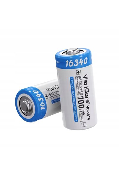VariCore Baterie VC-1670 Plus 16340 Li-ion 3.7V 700mAh 4 buc