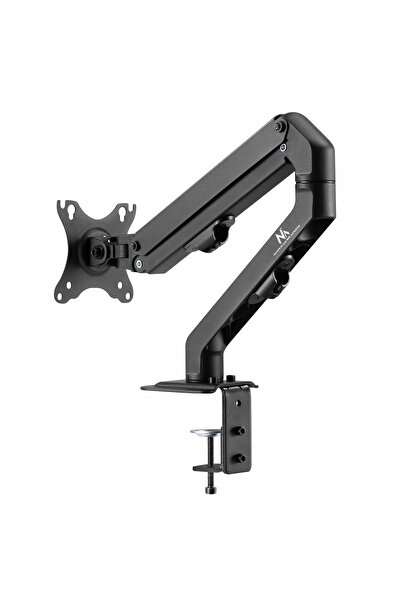 Maclean Suport de birou pentru monitor, reglabil VESA, rezistent, 8KG