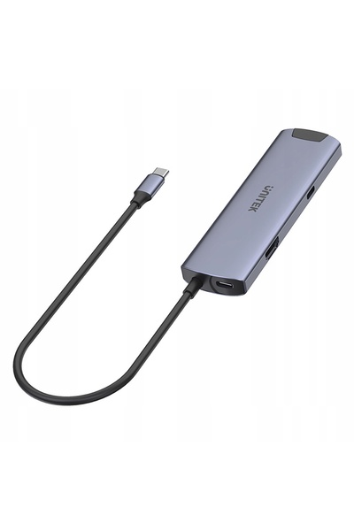 Unitek Hub USB-C - 4x USB 4K HDMI RJ-45 PD 100W