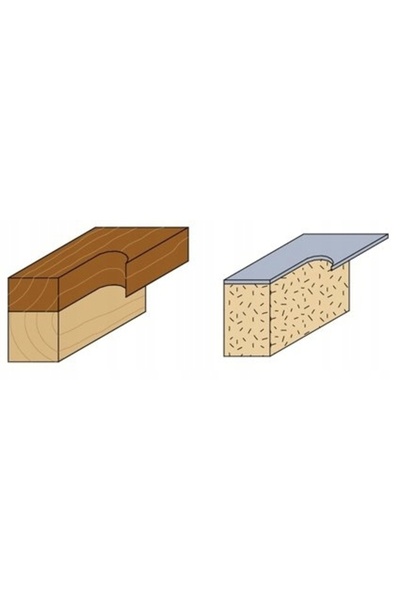 CMT FREZE FREZ DREPT CU TIJĂ ȘI RULMENT INFERIOR 12,7MM 906.630.11