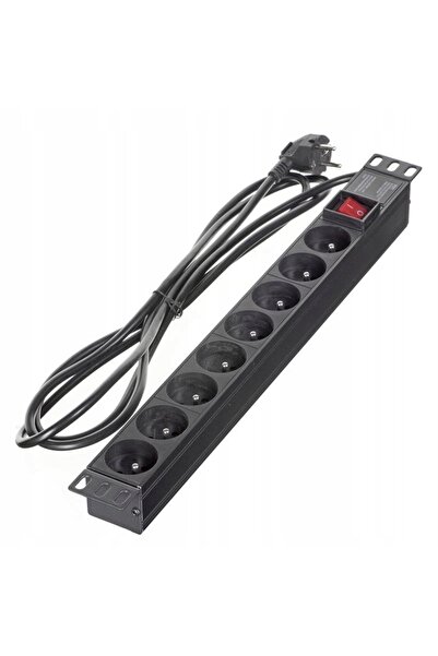 Alantec Prelungitor PZ081U3M 3m 8 Prize Negru De Interior