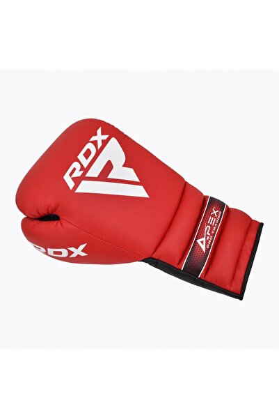 RDX Mănuși de box Apex cu șireturi pentru antrenament și sparring, roșii, 10 oz