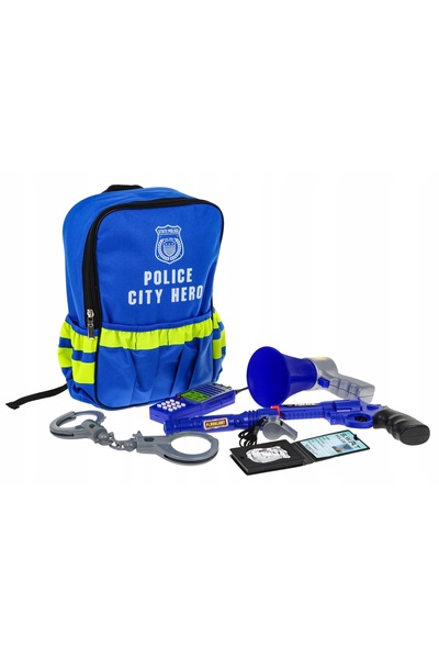 Ramiz MICUL POLIȚIST set de poliție pentru copii Rucsac cătușe ACCESORII