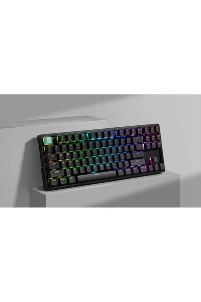 NO BRAND Tastatură magnetică wireless Keychron K8 HE QMK cu LED RGB K8H-J1