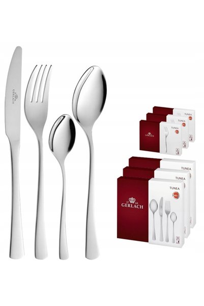 Gerlach Set de tacâmuri complet 90 piese pentru 18 persoane, cutie lucioasă.