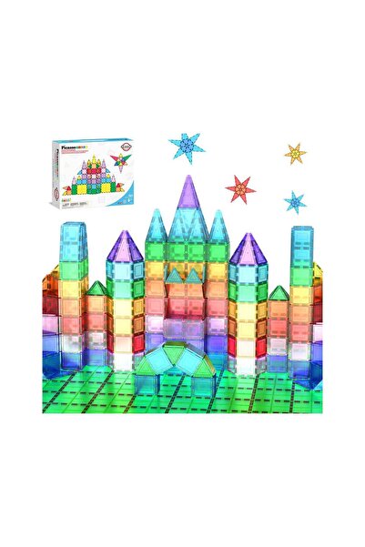 PicassoTiles Magnetic Building Set, 101 Pieces