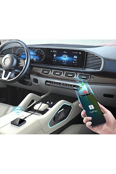 NO BRAND Adaptor wireless CarPlay / Android Auto pentru iOS 10 și Android 6.0+