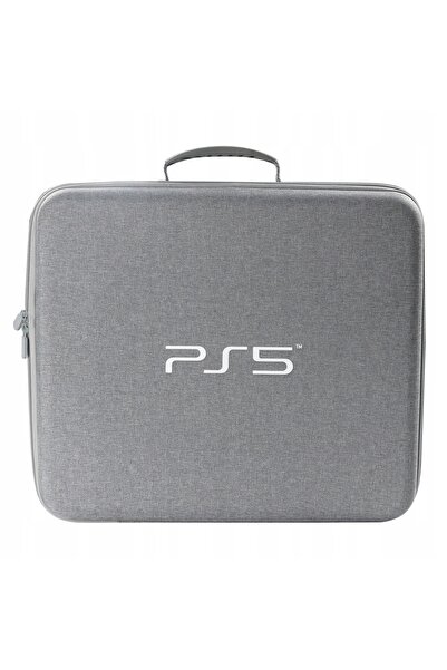 NO BRAND Geantă de transport cu fermoar pentru Sony PlayStation 5 PS5, gri
