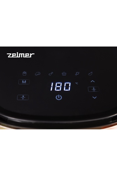 Zelmer Friteuză cu aer cald fără ulei ZAF6000 6L 1500W cu panou tactil