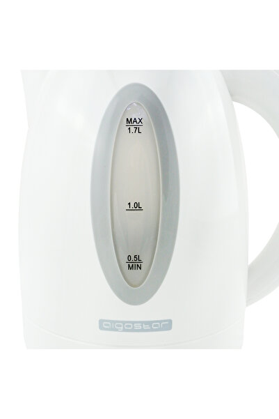 AIGOSTAR Fierbător electric fără fir din oțel, 1,7L, 2200W