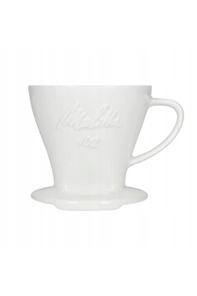 melitta Suport filtru de cafea tip dripper cu mâner din porțelan 102