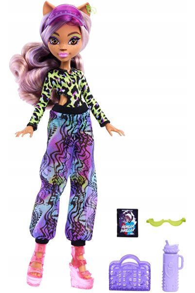 MONSTER HIGH Dressing room Clawdeen Wolf Mobilier + Păpușă Clawdeen Wolf