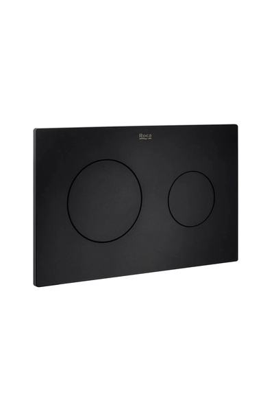 Roca Buton dublu negru mat PL10 DUPLO ONE