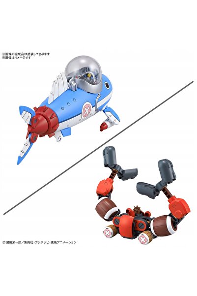 BANDAI MODEL FIGURINĂ ONE PIECE CHOPPER ROBO 3&5 (SUBMARINUL CHOPPER & CH
