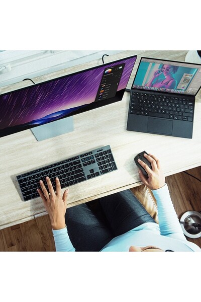 LogiLink Mouse Bluetooth fără fir BT 5.0, 1600 DPI, 5 butoane, ergonomic