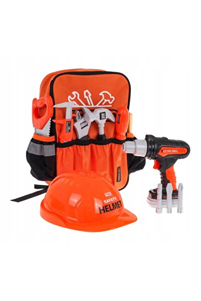 Ramiz Kit DIY pentru copii: Rucsac, unelte, cască, mic meșter