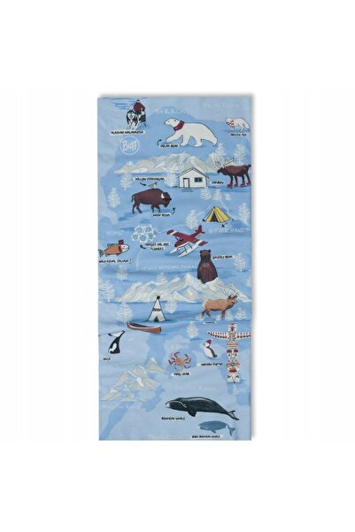 Buff Ecostretch Kid's Baby Wrap Original - Imus Albastru spălăcit uni