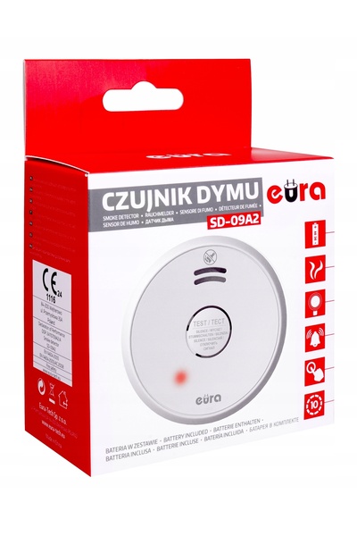 NO BRAND DETECTOR DE FUM EURA SENSOR