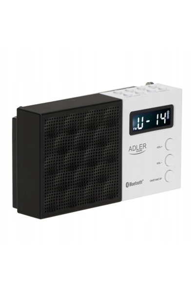 adler Radio Digital LCD AM/FM Multifuncțional 20 de stații Bluetooth/USB/SD