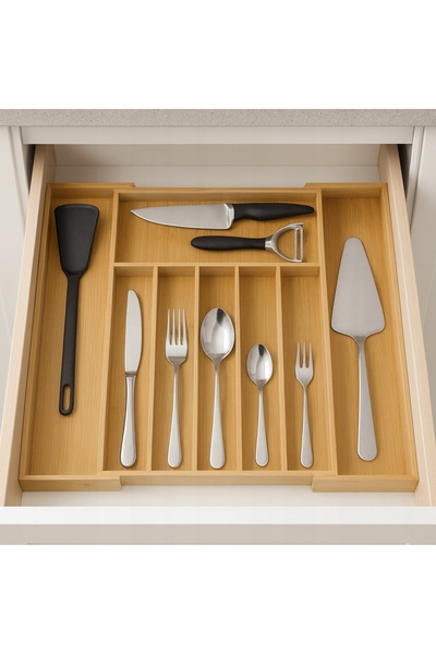 NO BRAND Organizator pentru sertarul de tacâmuri Wellhaus, 44,2 x 55,4 cm