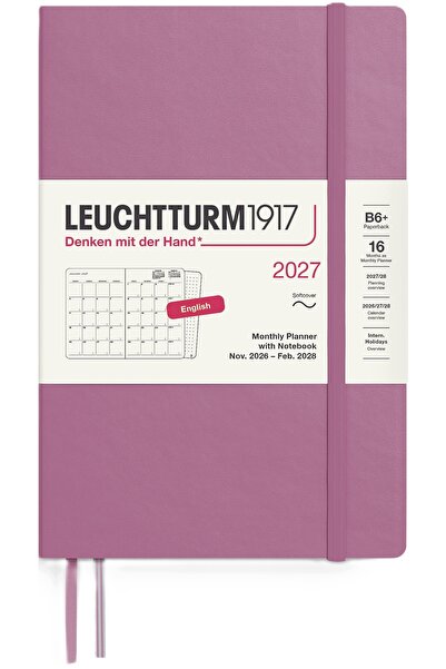 NO BRAND Agendă lunară B6 cu puncte 2027 Leuchtturm1917 D.ROSE