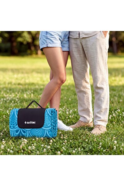 NO BRAND Saltea de plajă și picnic, izolantă, 200x200, impermeabilă, OUTTEC